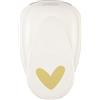 Vaessen Creative Fustellatrice per Carta Cuore Giocoso - 3,9 x 4,8 cm - Accessorio per Fai da Te, Scrapbooking e Biglietti
