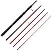 PENNA Penn Squadron Iii Travel Sw Canna da Spinning, Canne da Pesca, Canne da Spinning, Pesca in Mare, Canna da Viaggio, Unisex, Nero, 2.40 m, 75-150 g