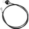 wocpvm 3m Fitness Cavo Acciaio Cavi da Palestra in Acciaio Cavo per Puleggia Cavo per Puleggia Fitness Adatta per Casa O Palestra(con Sfera Gravita)