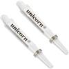 Unicorn Aste per Freccette Gripper 3 Mirage | Nylon Resistente | Trasparente | 3 steli | Corto 34,4 mm