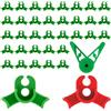 Ajuanbazha Kit da 120 Low Stress Training Per Piante, 50 a 90° Rosse, 50 a 90° Verdi e 20 Snodabili a 360° per Piegatura e Supporto Steli
