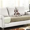Luvore Copridivano impermeabile, Coperta per Animali Domestici Lavabile, Antiscivolo, Protezione per Divano, Copriletto impermeabile per cani, gatti, Kaki, 76x190cm