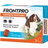 BOEHRINGER ING.ANIM.H.IT.SpA FRONTPRO 3 compresse masticabili antiparassitarie 68 mg per cani 10-25kg