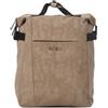 KCB Zaino piccolo Hide | Design compatto e funzionale | Scomparto imbottito per tablet | Materiale resistente | Maniglie regolabili | 100% vegano, taupe, 0