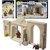 Star Wars Hasbro Star Wars The Vintage Collection, Streets of Mos Eisley, playset con action figure ispirata al film Star Wars: Una nuova speranza, da 9,5 cm
