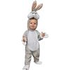 Ciao- Bugs Bunny Looney Tunes Costume Originale Baby (Taglia 1-2 Anni), Colore, 11713.1-2