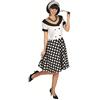 Andrea Moden Elbenwald Andrea Moden 796-40/42 - Costume di carnevale, soggetto: Sandy, anni '50, da donna, multicolore