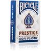 Bicycle Prestige F44100 Mazzo di Carte da Poker Professionale 100% plastica, colori assortiti