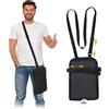 NEPPT Sacca catetere urinario Sacche Ostomy Sacche coperchio catetere esterno Supporto gambe orinatoio Carrozzina cura delle vie urinarie con tracolla regolabile per casa, viaggio, sedia a rotelle, letto