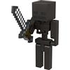 Mattel Minecraft Craft-A-Block Wither Skeleton Figura