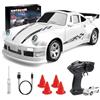 JONRRYIN RC Drift Car 1:64 Mini Drift Auto telecomandata, 4WD Tabletop Drift RC Car, Auto telecomandata con luci a LED, telecomando da 2,4 GHz, 15 km/h, auto giocattolo per bambini dai 6 anni in su