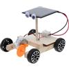 UPKOCH Kit di costruzione a energia solare per bambini, mini auto a energia solare, fai da te, giocattolo educativo scientifico senza batteria, 11 x 10 x 2 cm, giocattolo creativo per esperimenti