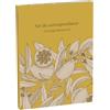Clairefontaine 116360C - Jardin des Sens, Set de correspondance 12x16,5 cm contenant 8 cartes simples 11x15,5 cm assorties et 8 enveloppes Pollen C6 blanc naturel