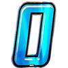 4R Quattroerre.it 13270 Numero Racing 0, Blu