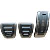 Audi 8V1064200, Set di rivestimento per pedali, per guida a sinistra, con cambio manuale