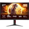 AOC G4 C27G4Z2 Monitor PC 68,6 cm (27") 1920 x 1080 Pixel Full HD LCD Nero, Rosso [C27G4Z2]