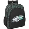 safta Nerf GAME - Zaino Junior, adattabile al carrello, ideale per bambini di diverse età, comodo e versatile, qualità e resistenza, 32 x 12 x 38 cm, Nero, M, Casual