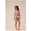 Calzedonia Brasiliana Costume Bicolor Piping Nero