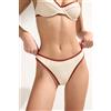 Calzedonia Brasiliana Costume Bicolor Piping Rosso
