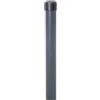 Alberts 617608 Palo di Recinzione per Fix-Clip PRO, zincato, plastificato Antracite