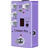 per ROWIN Looper Pro Pedale per Chitarra Effetti con Accordatore Riverbero Loope