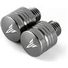 BXMoto Coppia di viti M10X1.25 in CNC alluminio titanio per presa specchietto per Yamaha MT07 FZ07 MT09 FZ09 MT10 MT25 MT125 XSR700 XSR900 NMAX 125 X-Max 300 400