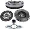 Hopzty Kit frizione Compatibile con 1 E87 118d 120d 2004-2011 3 E46/E90/E91 318d 320d 5 E60/E61 520d 2001-2012#600 0238 00 Hopzty