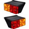 APSMOTIV Lite Green Fanale posteriore per trattore Fanale 12v LED super luminoso Combinazione, Gruppo luci posteriori Sostituzione per Case/IH | FIAT | Trattori Ford New Holland 6610 535 515 4610