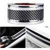 Youngine Universale in Fibra di Carbonio Car Door Sill Guardie Protector Autoadesivo Autoadesivo Flessibile Protector per Auto SUV Truck Door Entry Guards,3 * 2.5m/1.2 * 98.4 (W*L), Argento