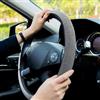 KBRPEY Coprivolante Auto Brillante Tessuto Bling Antiscivolo Universale Protezione Volante Automobile Accessori Interni