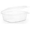 Vaschetta asporto trasparente PLA 1000ml - PREMIUM 160x185x65 mm