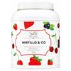 SaiTè -Aromi Creativi- SaiTè Tisana mirtillo & co 100g, tisana sfusa ai frutti rossi con mirtillo, amarena, kiwi e cocco, infuso fruttato e dolce - Made in Italy