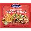 Santa Maria Conchiglie di Santa Maria di mais Taco Tex Mex, 12 Conchiglie, 135 g