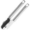 zanetti Apriscatole Manuale in Acciaio Inox, Per Lattine e Bottiglie, Presa Comoda, Foro di Aggancio, Resistente e Pratica