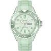 FORSINING Orologio da polso da donna, analogico, al quarzo, sportivo, cinturino in silicone, impermeabile, orologio da infermiera, calendario e data, 24 ore su 24, con lancetta dei secondi, Verde,