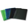 Fellowes Cartelline 3 lembi con elastico in plastica verde trasparente Fellowes Leonardi Eko - 23,5x34,5 cm