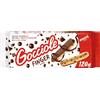 Pavesi Biscotti Frollini Gocciole Finger, Biscotti Snack, Pastafrolla con Base e Gocce di Cioccolato, Snack Gustoso, Confezione 120g