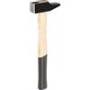 PICARD Martello da fabbro con hickoristia, forma francese, testa nera verniciata a polvere, anticorrosione, 1.500 gr.