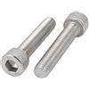 sourcing map Sourcingmap M10 x 50 mm 304 acciaio INOX mano sinistra filettatura vite a brugola bullone pezzi