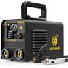 H HZXVOGEN Saldatrice Inverter 2 in 1 Lift TIG/MMA 200A 230V, Saldatrice Portatile con Display LED, Hot-Start, Anti-Stick, Saldatrice Elettrodo Inverter