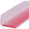 Colexy 100CM Silicone Doccia per Acqua Barriera, Barriera dell'acqua per la Soglia Della Doccia, Paratie Antiallagamento Porta, Striscia di Fissaggio Dell'acqua, Striscia di Tappo Dell'acqua (Traslucido)