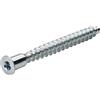 SOTECH 50 Pezzi - Viti Confirmat ad Esagono Incassato SW4 / 7 x 50 mm/a Testa Svasata/Viti di Collegamento per Angoli/Viti di Collegamento per Mobili/Connettori per Armadi/Acciaio Zincato/SOTECH