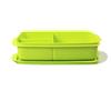 TUPPERWARE To Go - Contenitore per il pranzo, 1 l, colore: Lime con divisorio Clever Break School