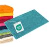 WohnDirect Tappeto bagno 70x120 cm, microfibra ciniglia ultra morbida, antiscivolo con retro Hot Melt, molto assorbente e ad asciugatura rapida, lavabile in lavatrice a 30°C, spessore 2 cm, Petrolio