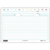 Agendepoint.it Schede Rigate 15x21 Colors 50 Pz Orizzontale Schede A Righe Per Schedario