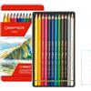 Caran d'Ache - PABLO. 12 matite colorate permanenti artisti + 1 cart
