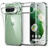 UIGIAG Custodia morbida ultra sottile in silicone per Google Pixel 9 8A 8 7 7A 6A 6 Pro XL Cover posteriore trasparente con guscio trasparente per Google 8 A 9 XL