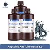 ANYCUBIC La più recente resina ABS 3.0 simile per stampante LCD 3D Maggiore precisione Altamente resistente con velocità di restringimento inferiore Odore minimo