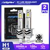 XSTORM H1 Lampadine LED Canbus 60000LM 100W H3 H7 Fari LED con Ventola H1 Turbo Lampade Fari Auto Plug & Play 6000K 12V