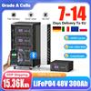 KEZIMO Batteria LiFePO4 48V 300Ah 15KW Bluetooth 16S 200A BMS 51.2V 100Ah/150Ah/200Ah 6000+ Cicli Celle Nuove di Grado A CAN/RS485 UE Senza Tasse